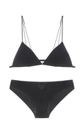 BLACK MICRO LINGERIE SET