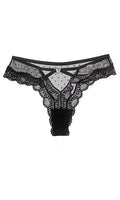 BLACK SWEETHEART SOFT MESH FRENCH G