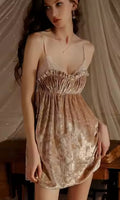 GOLD VELVET  BABYDOLL